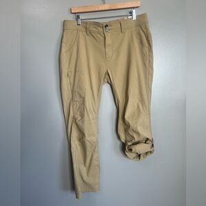 Prana Halle straight leg convertible pants size 14 hiking gorpcorp camping camp